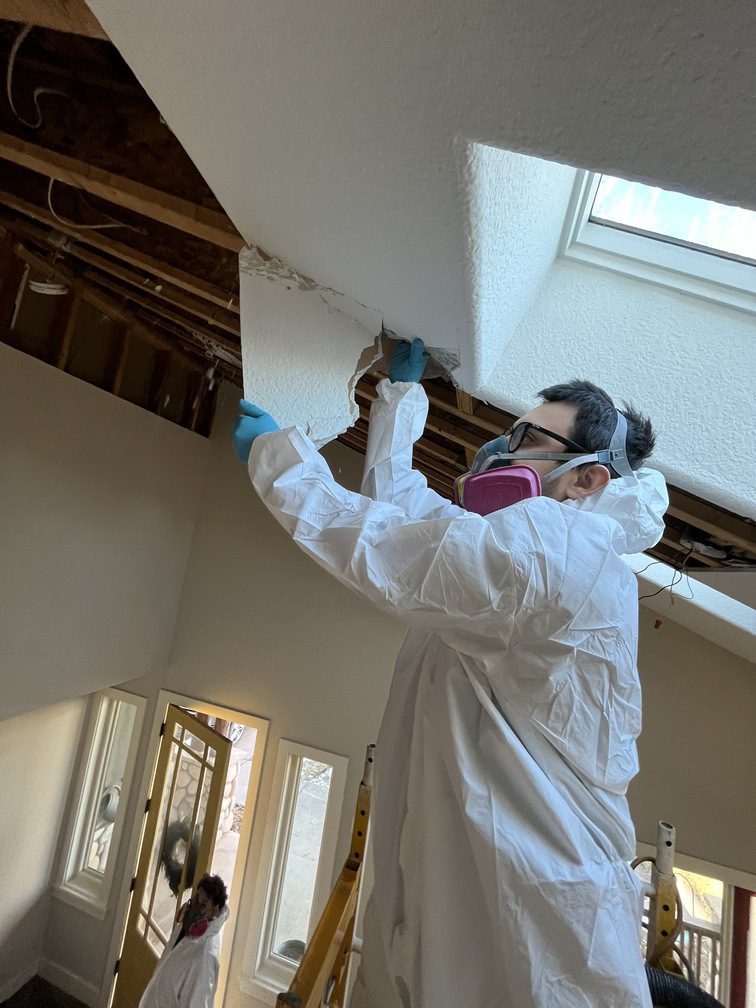 removing water damaged drywall